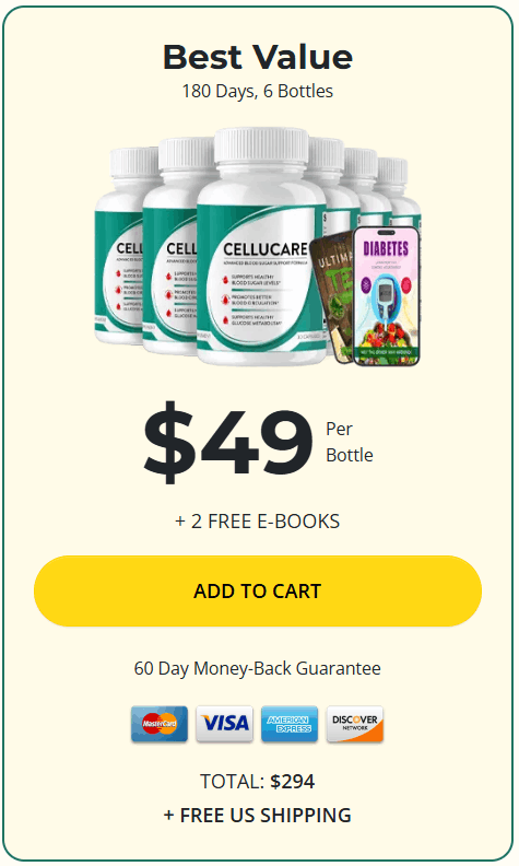 CelluCare buy now 6 bottles