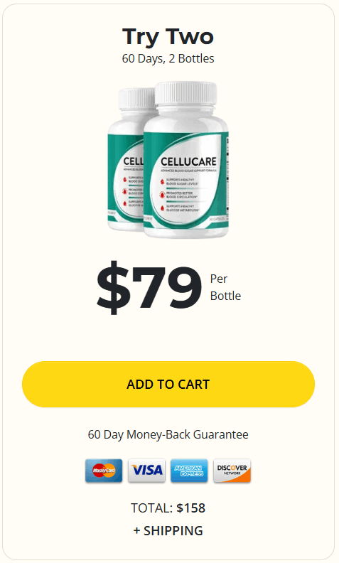 CelluCare buy now 2 bottle
